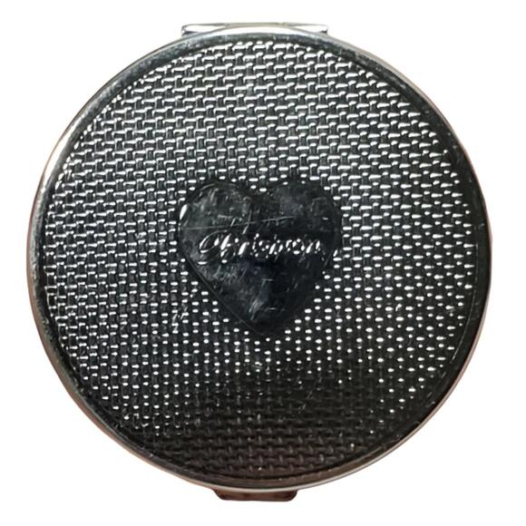 BRIGHTON PILL BOX Love Beat COLLECTION Red W/ Silver Heart - Picture 7 of 10